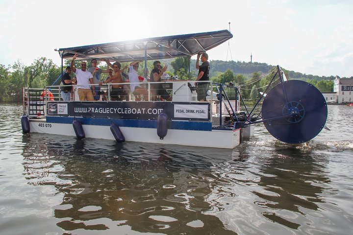 Prague Cycle Boat - The Swimming Beer Bike - Photo 1 of 7